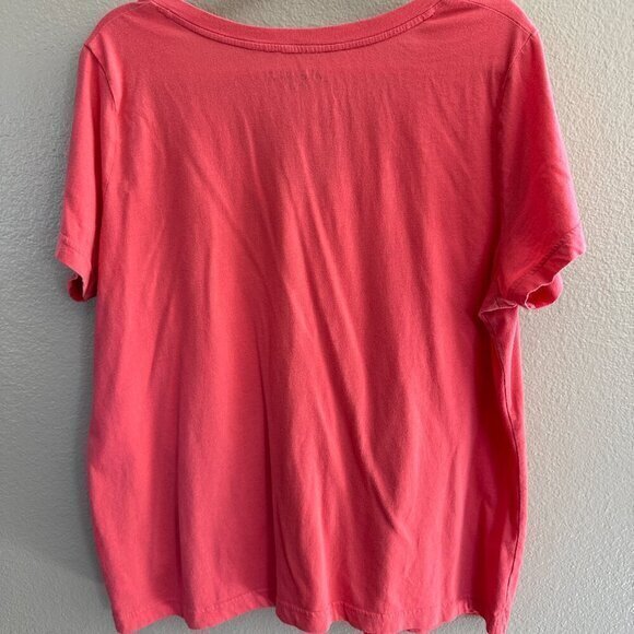Ava & Viv Pink Women's Short‎ Sleeve Blouse  Size 2 X - Picture 5 of 6